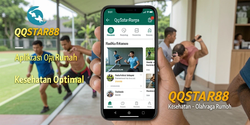 Antarmuka pengguna QQSTAR88 yang intuitif dan mudah diakses untuk olahraga di rumah.